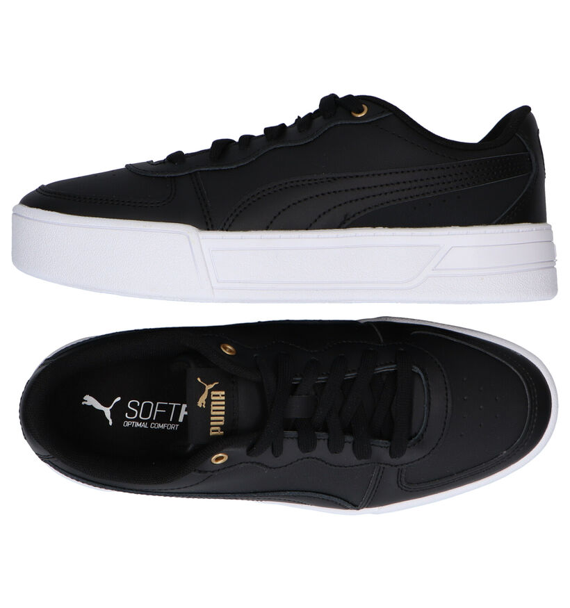 Puma Skye Baskets en Noir en cuir (280802)