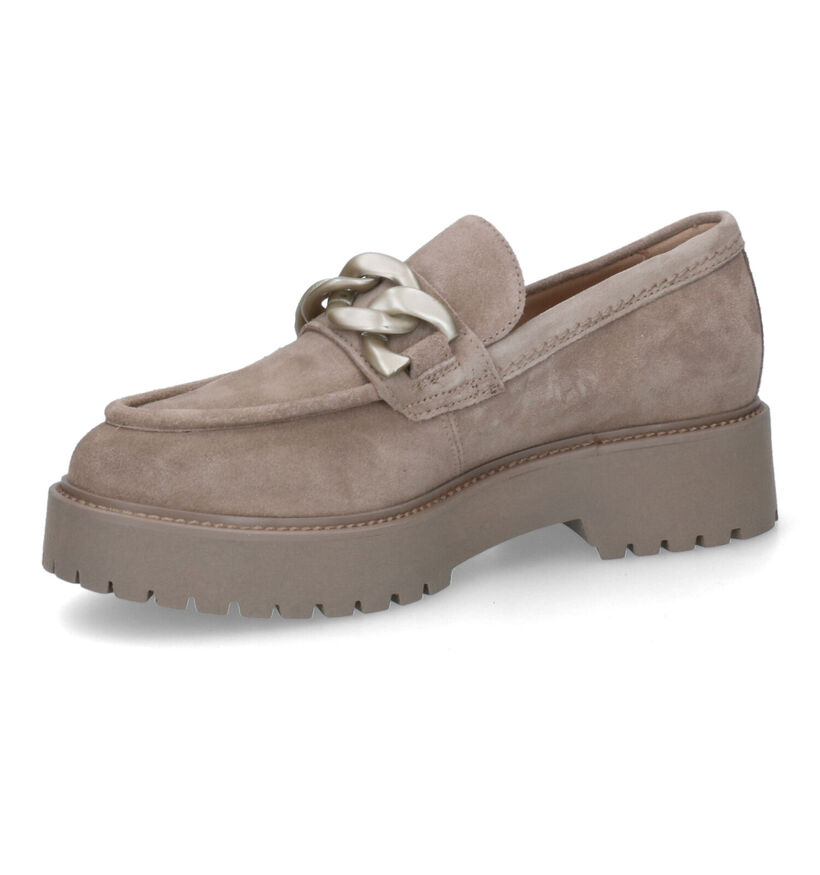 NeroGiardini Chaussures à enfiler en Taupe pour femmes (314393)