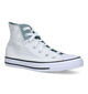 Convers Chuck Taylor All Star Hi Witte Sneakers voor dames (325481)