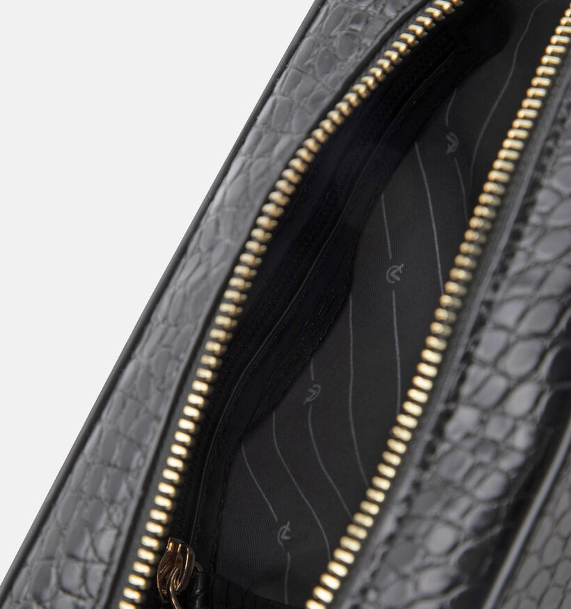 L.Credi Petrissa Sac porté croisé en Noir pour femmes (364446)
