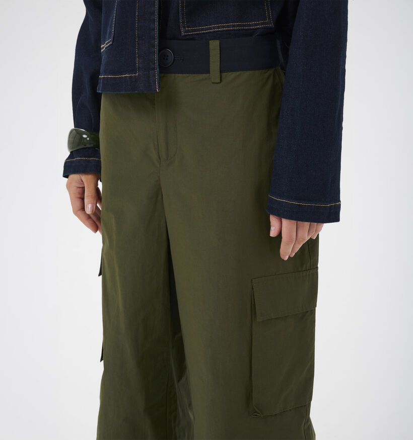 Culture Brenda Kakigroene Broek voor dames (377019)