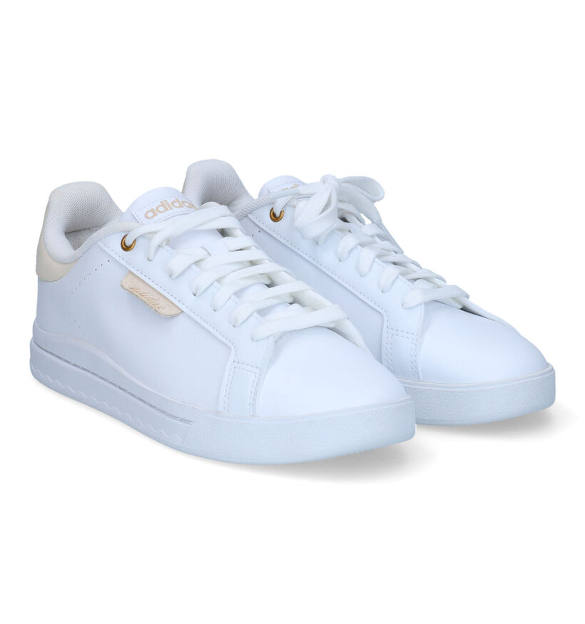 adidas Court Silk Baskets en Blanc pour femmes (311394) - pour semelles orthopédiques