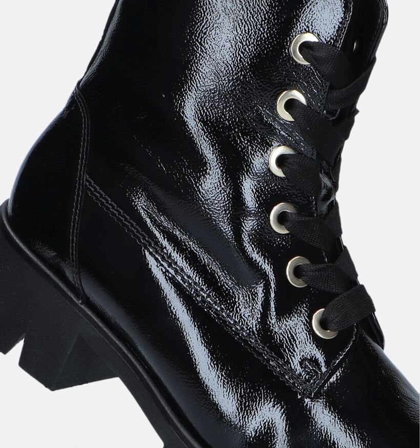 Gabor Best Fitting Zwarte Bottines voor dames (347050) - geschikt voor steunzolen
