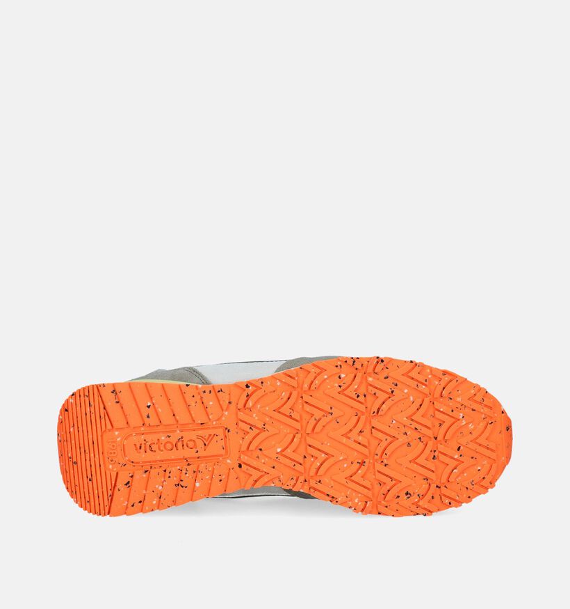 Victoria Leggera Neon Touch Chaussures à lacets en Vert Kaki pour hommes (341190) - pour semelles orthopédiques