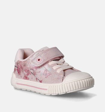 Milo & Mila Mid Sneakers Roze
