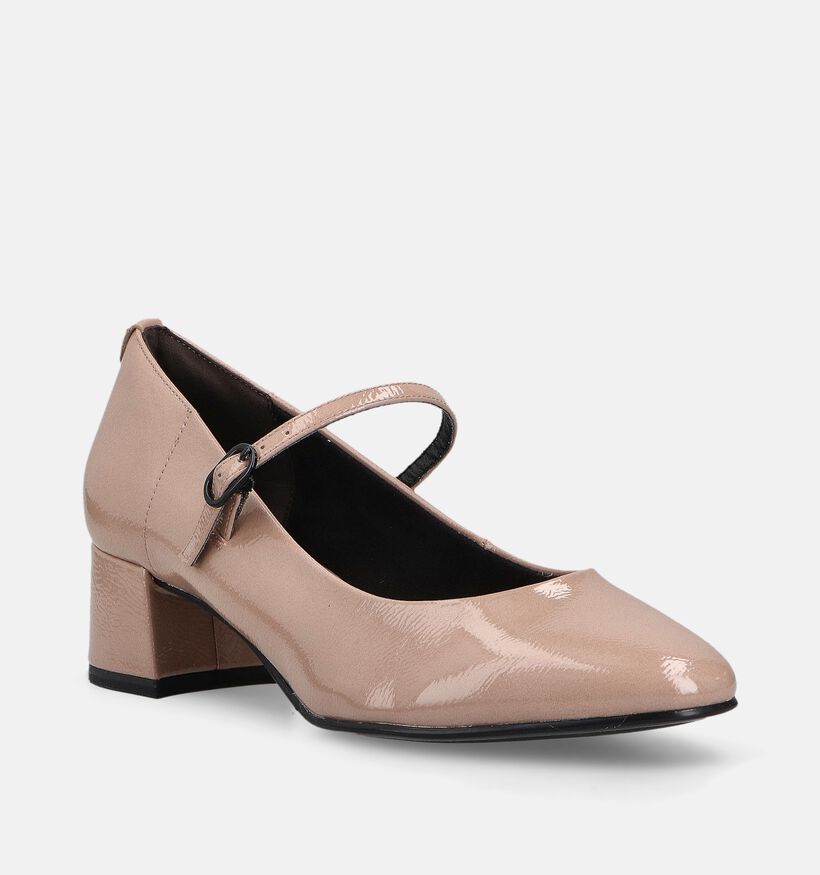 Tamaris Taupe Pumps met riempje voor dames (360576)