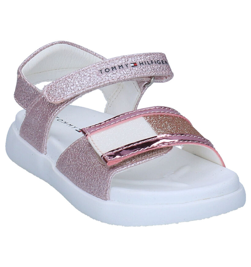 Tommy Hilfiger Roze Sandalen in kunstleer (285736)