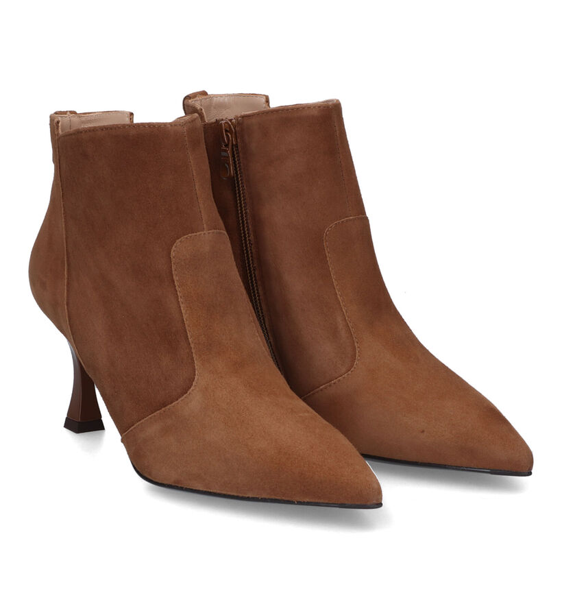 NeroGiardini Bottines en Cognac pour femmes (321499)