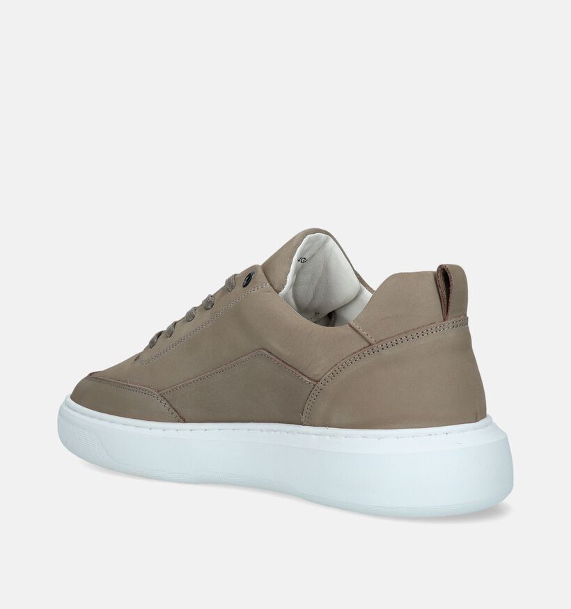 Cycleur de Luxe Roubaix Chaussures à lacets en Vert khaki pour hommes (340784) - pour semelles orthopédiques