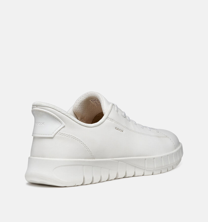 Geox Flextride Plus Slip-ons en Blanc pour hommes (368011) - pour semelles orthop&eacute;diques