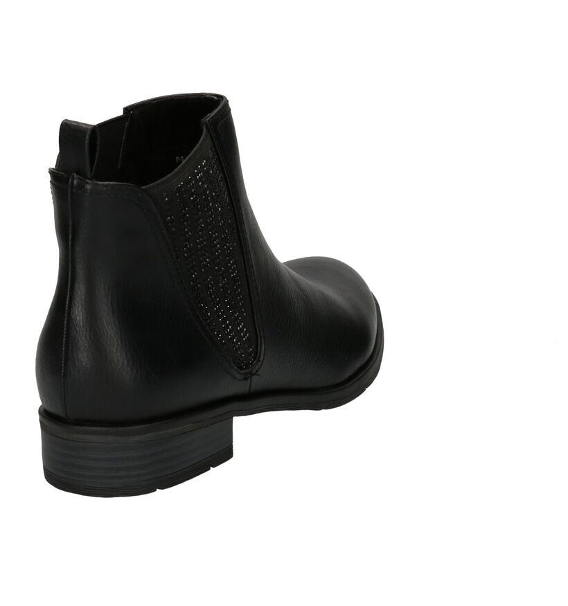 Marco Tozzi Zwarte Chelsea Boots in kunstleer (257245)