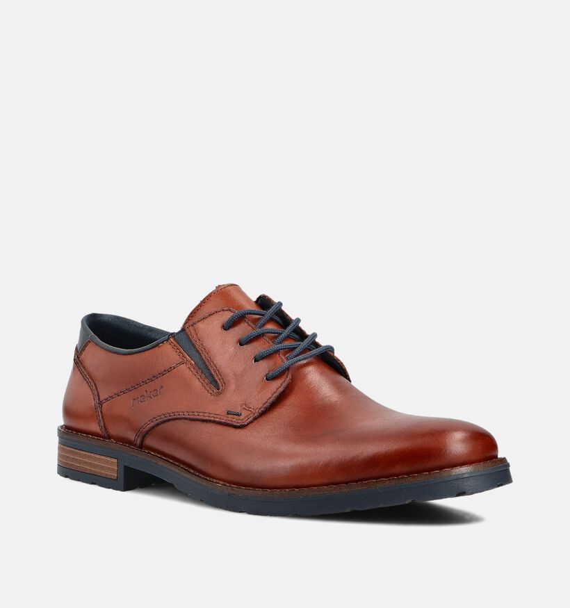 Rieker Chaussures classiques en Cognac pour hommes (376528)