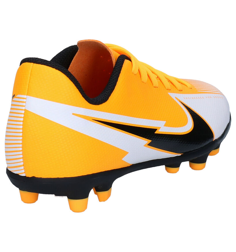 Nike Jr Mercurial Chaussures de foot en Orange en simili cuir (277492)