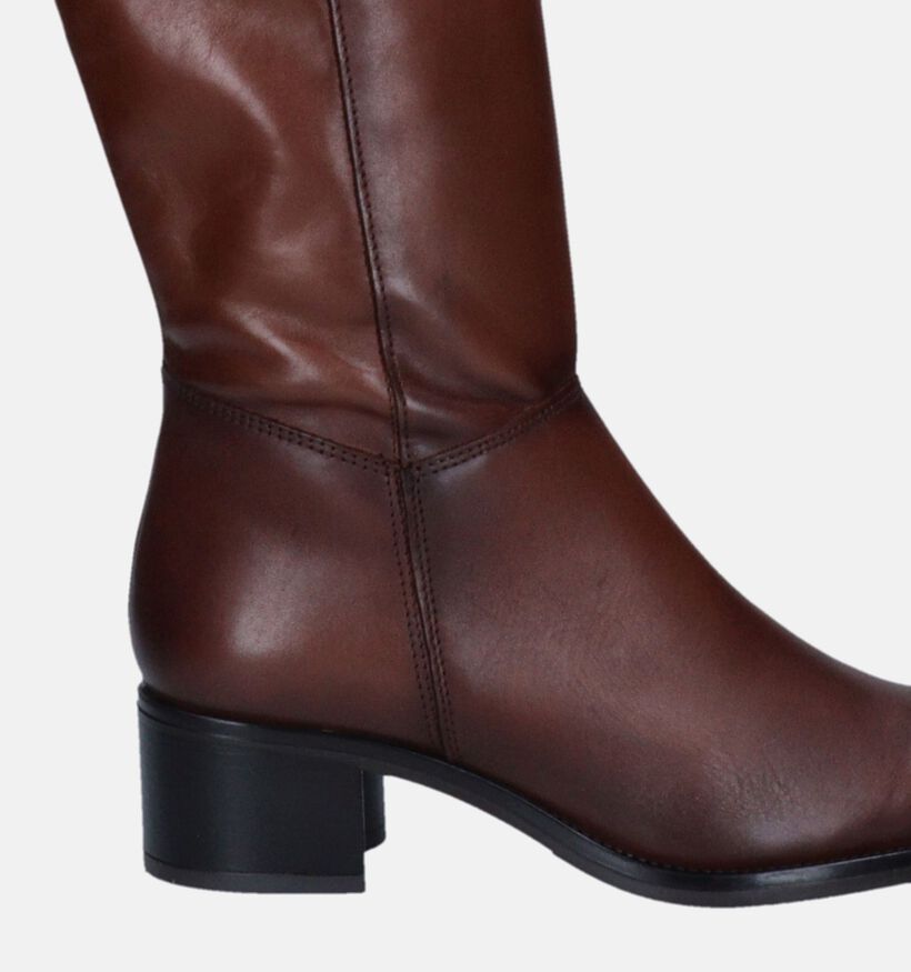 Laurent David 2 Cola 300 Bottes Hautes en Cognac pour femmes (348571)