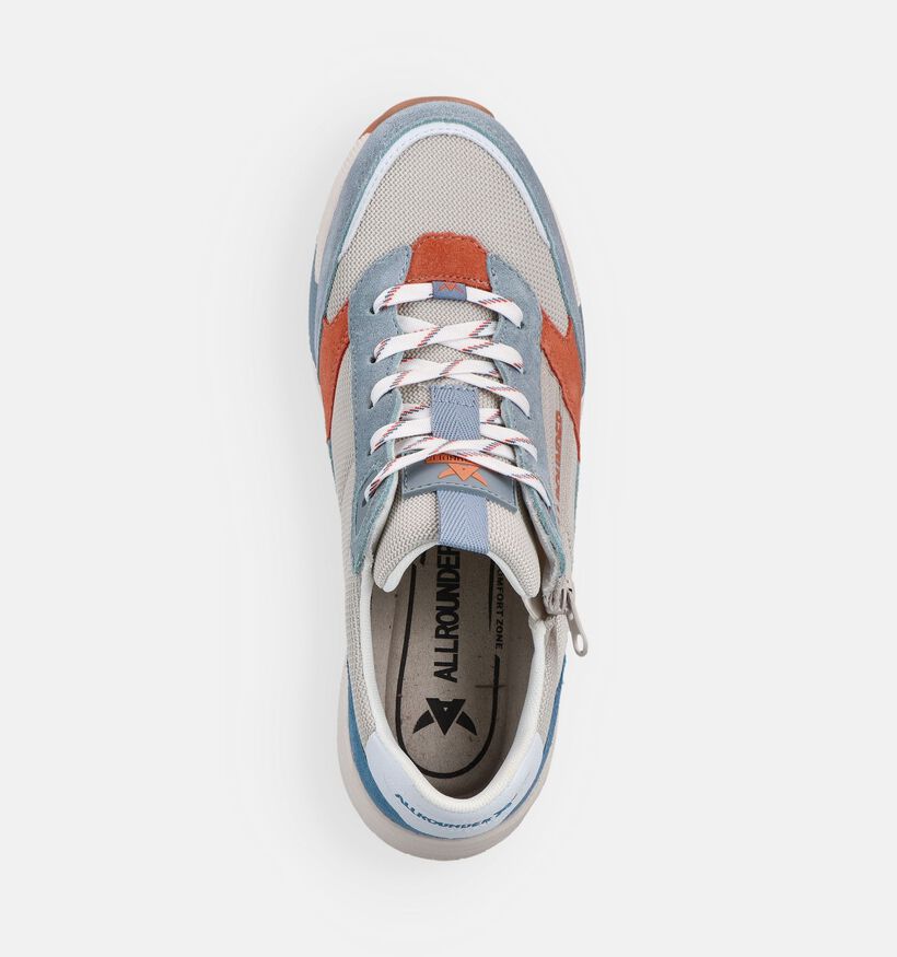 Allrounder Venice Blauwe Veterschoenen voor dames (369970) - geschikt voor steunzolen