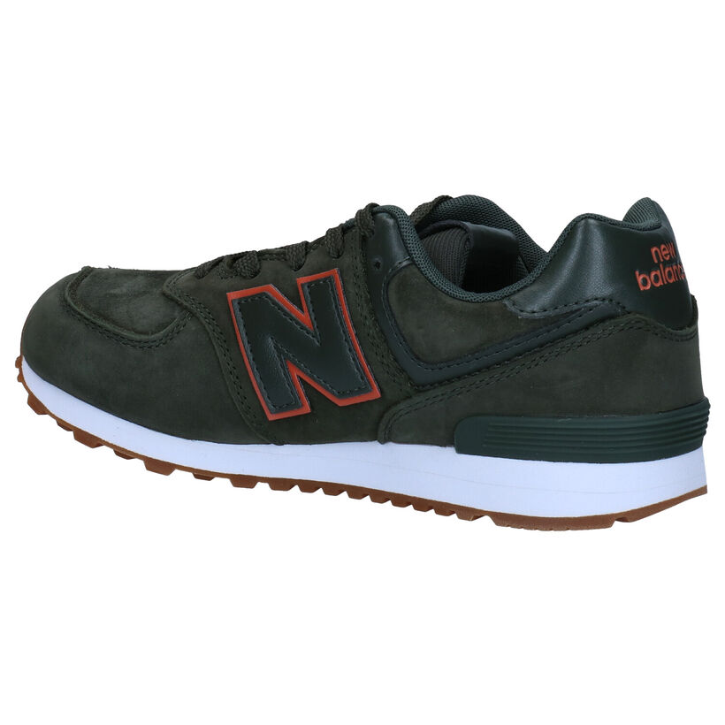 New Balance GC574 Baskets en Bleu en daim (276823)