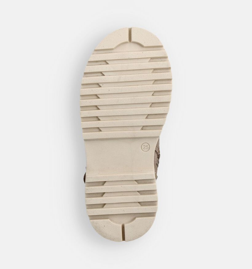 Milo & Mila Chaussures hautes en Taupe pour filles (362941)