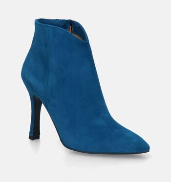 Bottines bleu