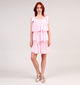 Vero Moda Felicia Tiestrap Ruffle Roze Jurk voor dames (365924)