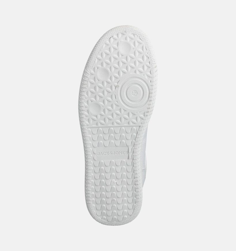 Jack & Jones Haven Tumble Witte Veterschoenen voor heren (362874) - geschikt voor steunzolen