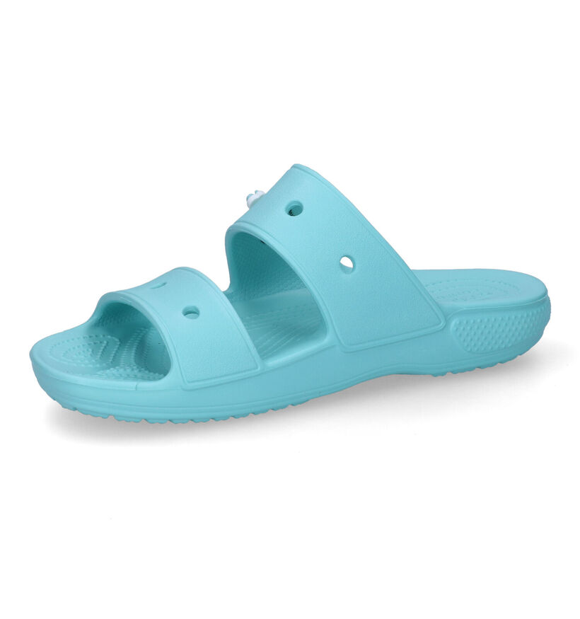 Crocs Classic Sandal Nu-pieds en Bleu en synthétique (306863)