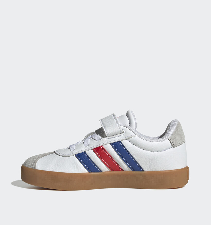 adidas VL Court 3.0 Witte Sneakers voor jongens, meisjes (359695) - geschikt voor steunzolen