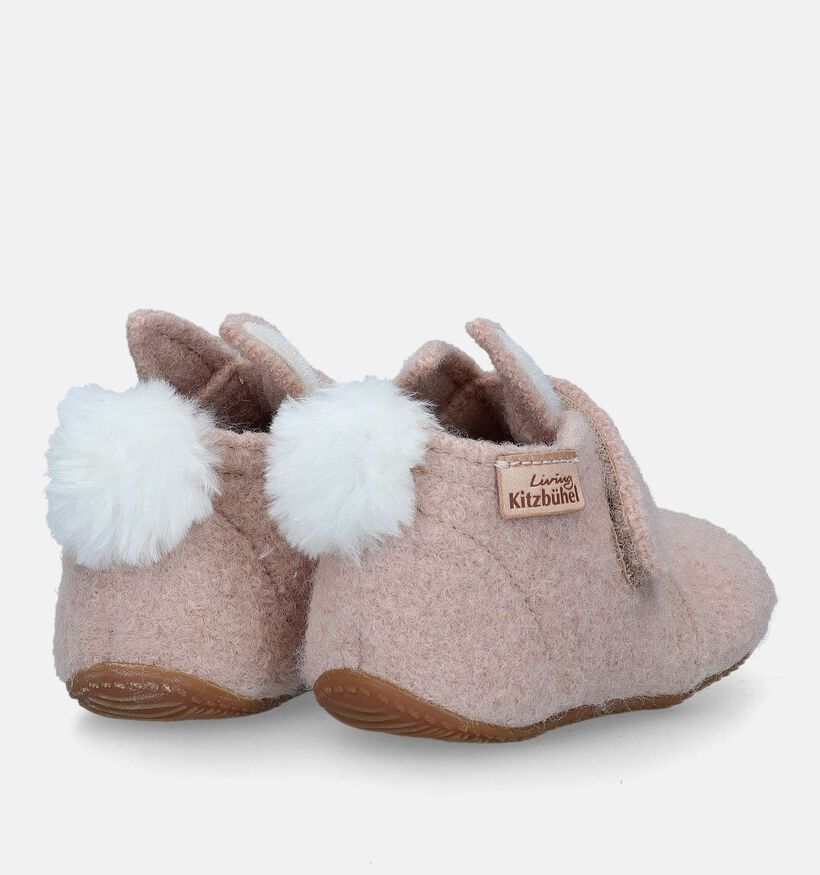 Living Kitzbühel Pantoufles pour bébé en Beige pour filles (331464)