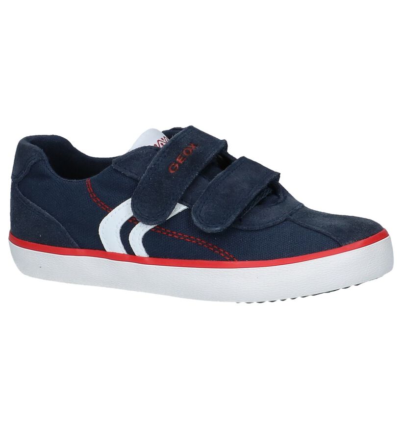 Geox Chaussures basses en Bleu foncé en daim (237936)