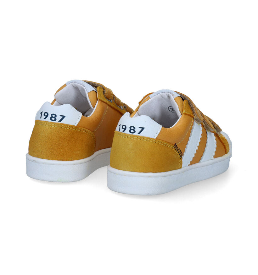 Kipling Duros 2 Chaussures à velcro en Jaune pour garçons (308250) - pour semelles orthopédiques
