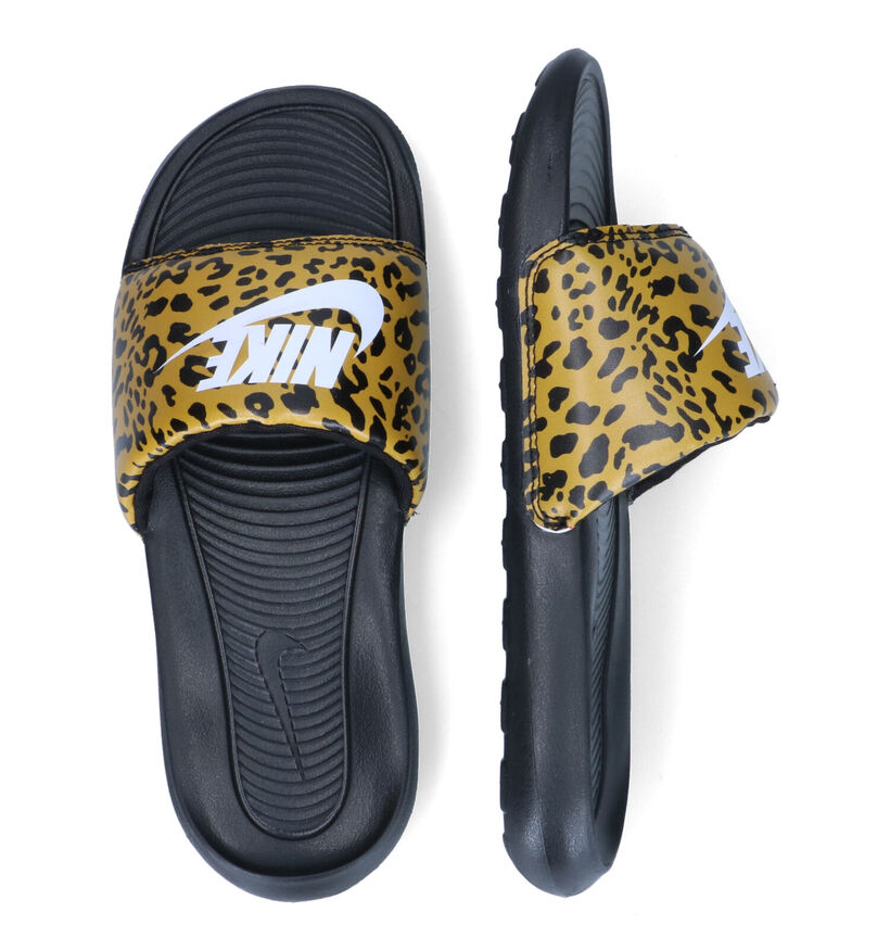 Nike Victori One Claquettes de piscine en Jaune pour femmes (302553)