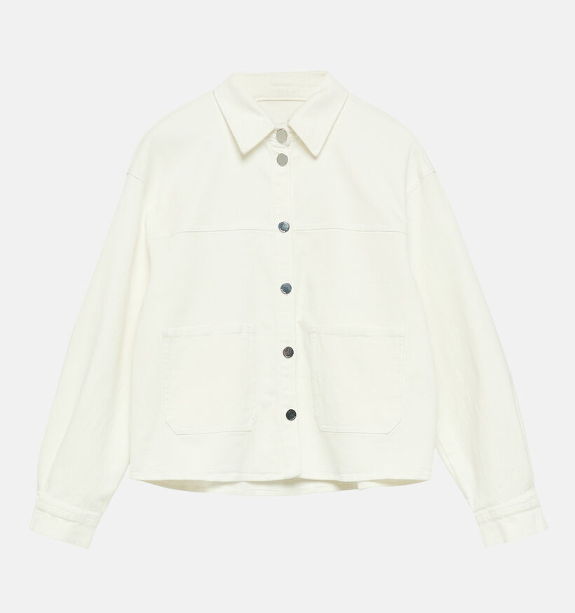 comma Witte Korte Jas voor dames (373286)