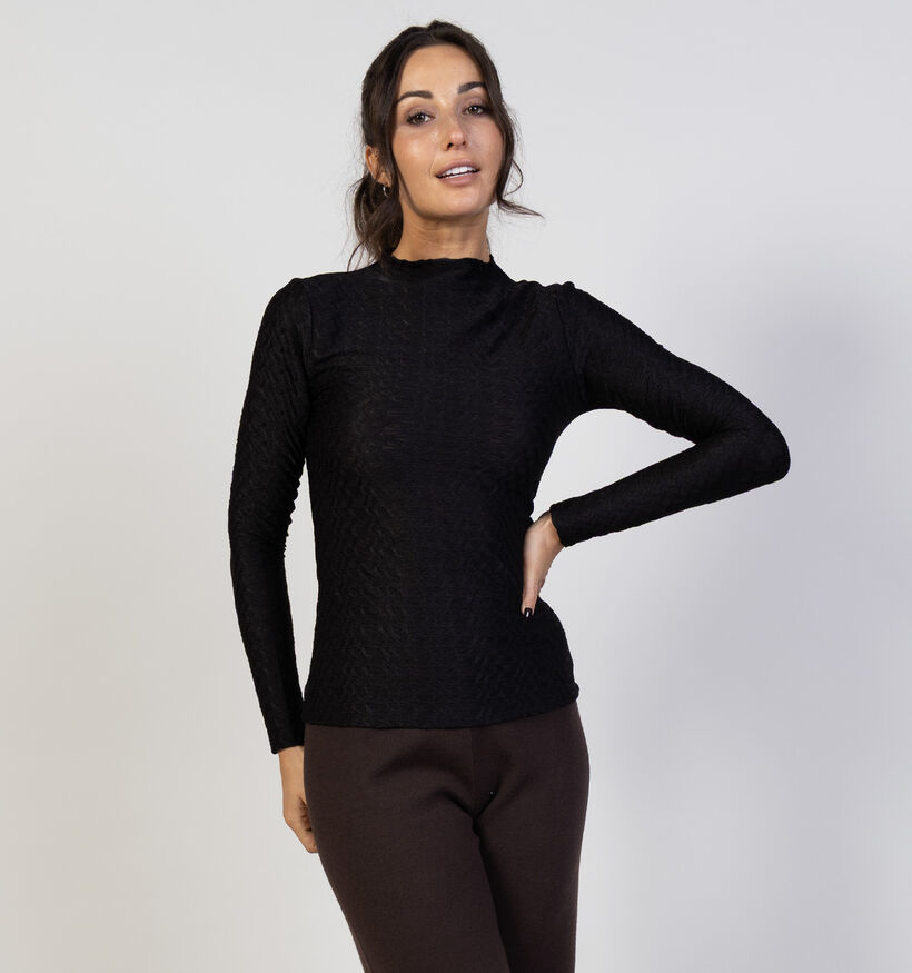 Vila Sagara Zwarte T-shirt voor dames (365599)