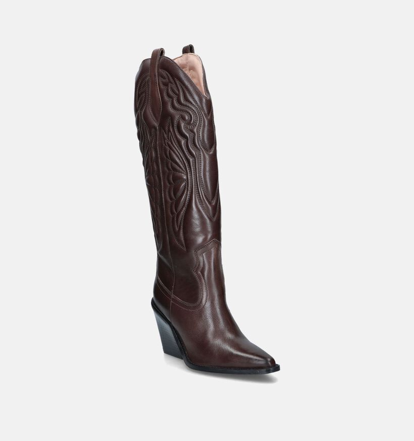 Bronx New Cole Bruine Westernlaarzen voor dames (357314)