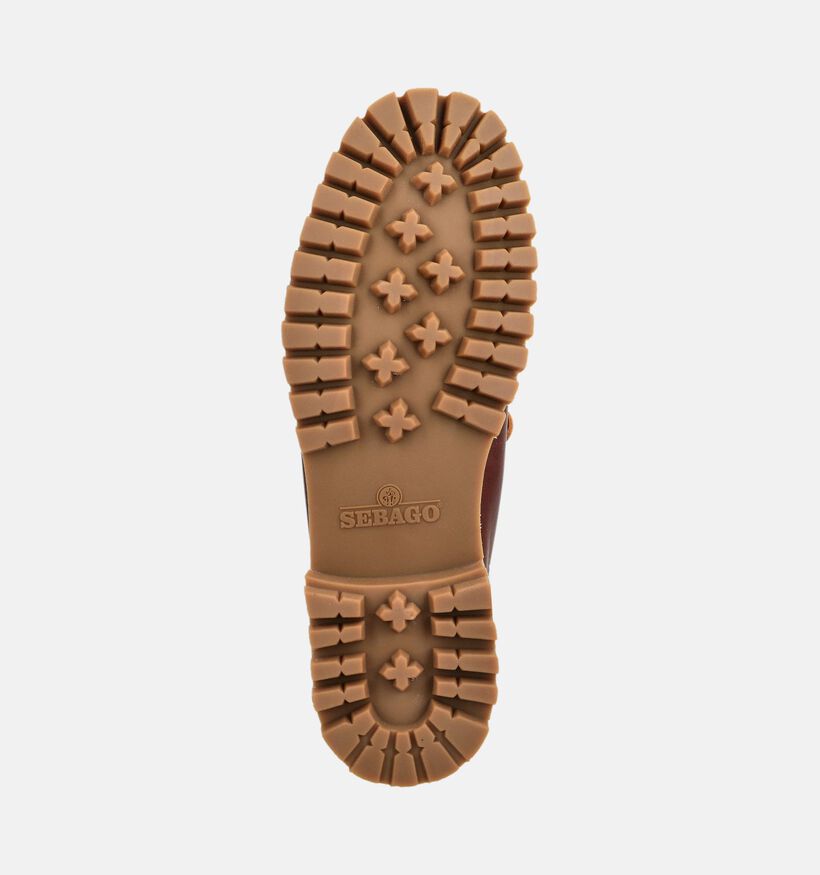 Sebago Ranger Waxy Bruine Bootschoenen voor dames (376076)