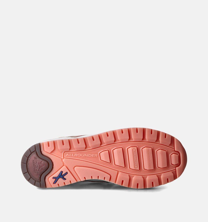 Allrounder Vitesse 2 Beige/Oranje Sneakers voor dames (354259) - geschikt voor steunzolen