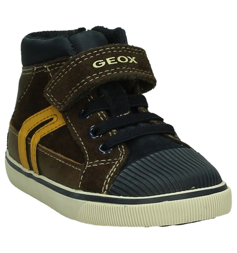 Bruine Hoge Schoenen Geox, , pdp