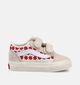 Vans Old Skool Chantilly Floral Baskets en Beige pour filles (368962)