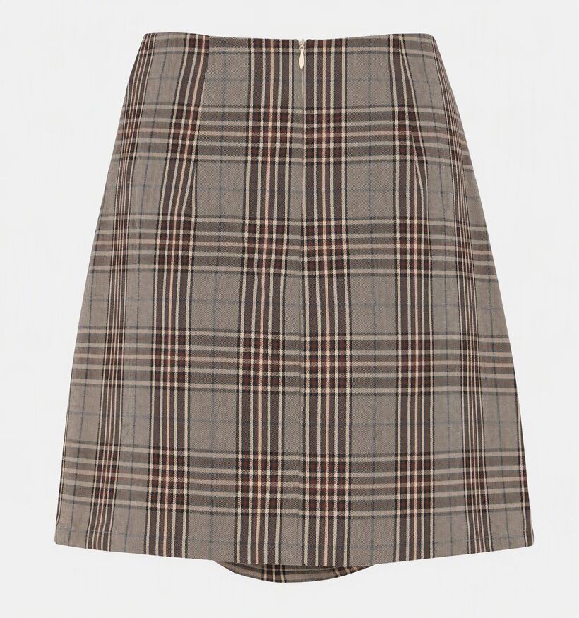 Orfeo Julia Grijze Geruite Mini-Rok voor dames (381663)