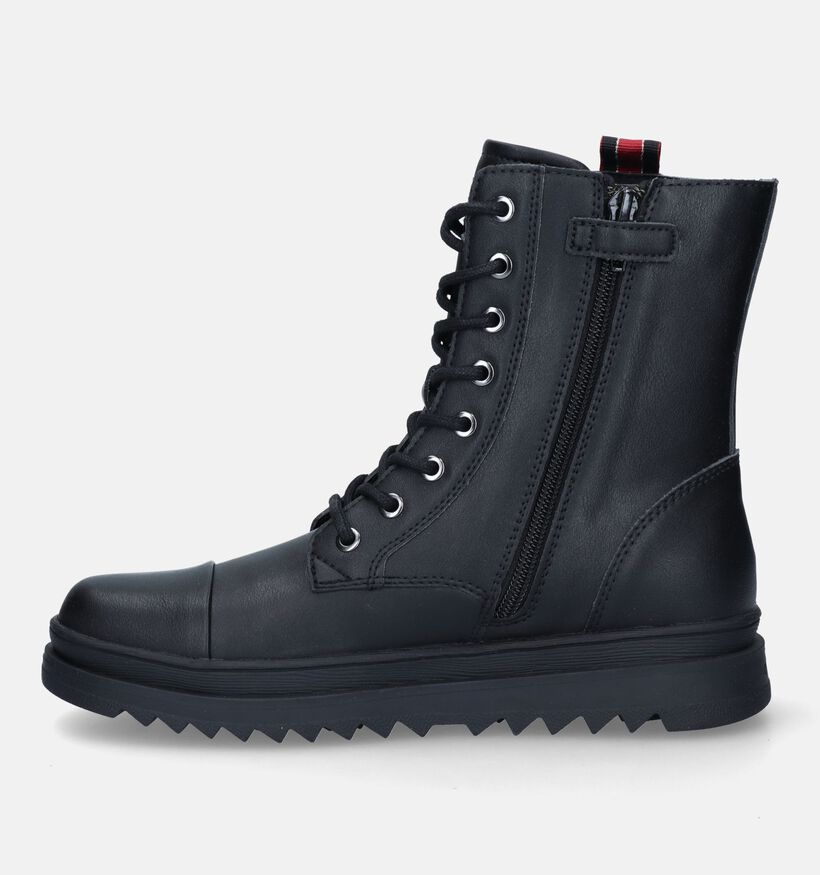 Geox Gillyjaw Zwarte Boots voor meisjes (328504) - geschikt voor steunzolen