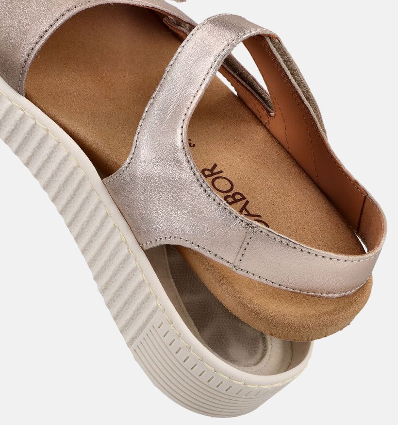 Gabor Gouden/Bronzen Sandalen voor dames (371208) - geschikt voor steunzolen