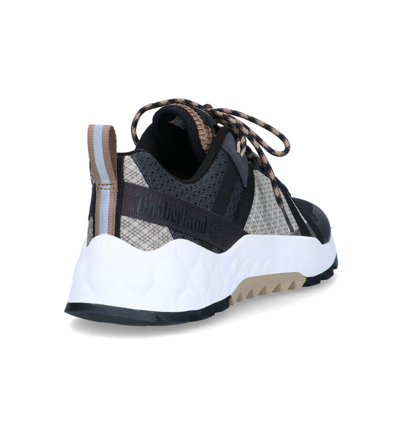 Timberland Solar Wave Zwarte Veterschoenen in stof (320287)
