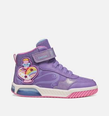 Geox Respira High Baskets Violet/Bleu/Rose