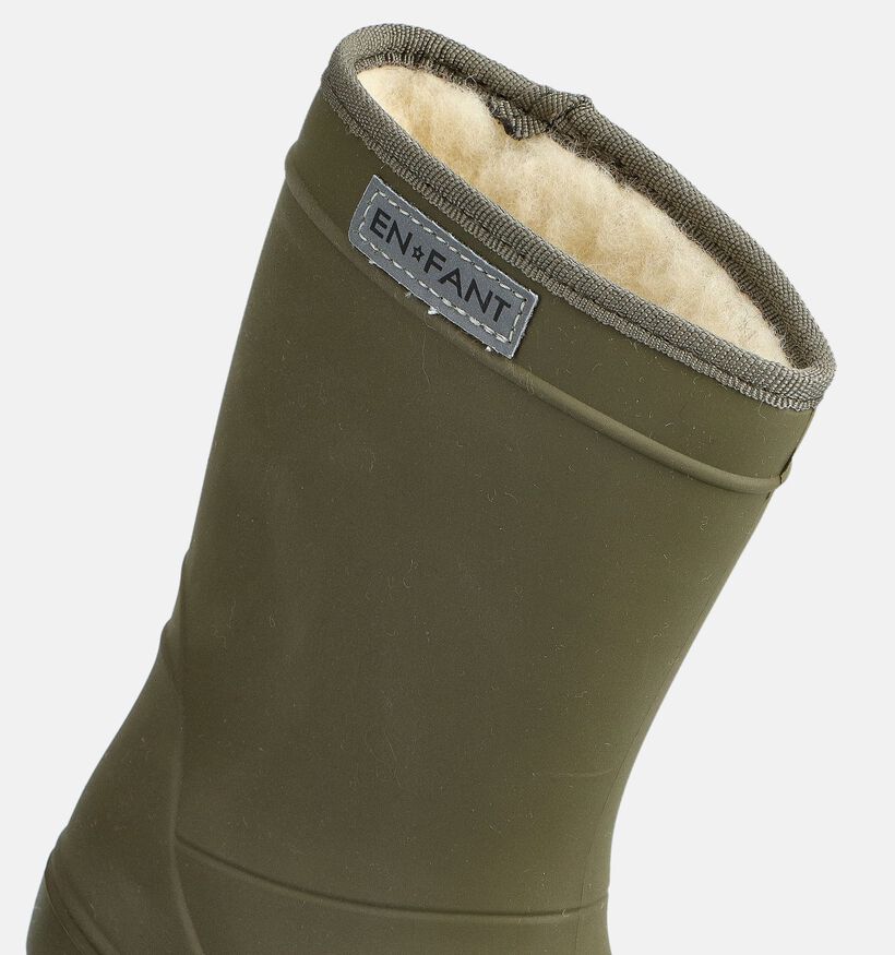 En Fant Bottes de pluie en Vert pour filles, garçons (360236)