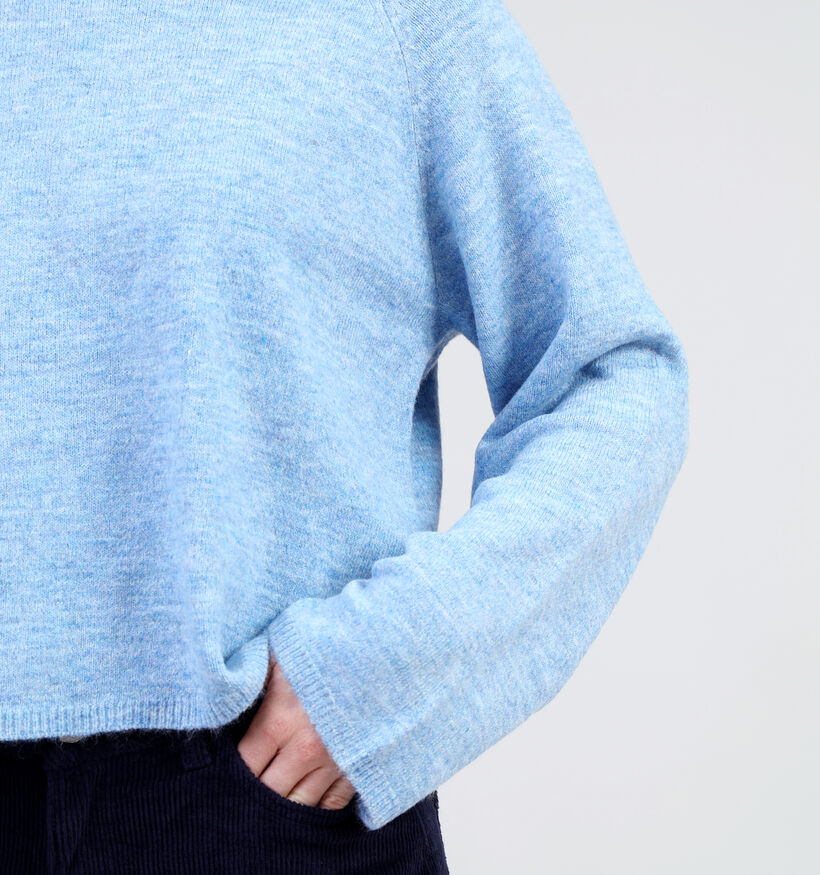 Vero Moda Jupiter Pull en tricot en Bleu pour femmes (346138)