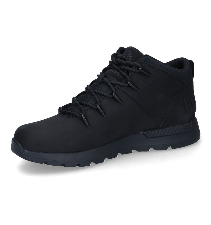 Timberland Sprint Trekker Mid Zwarte Bottines voor heren (345037) - geschikt voor steunzolen