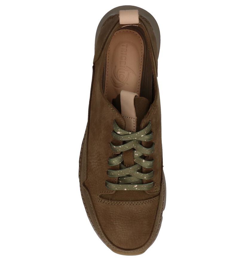 Roze Veterschoenen Clarks Tri Spark in nubuck (241588)