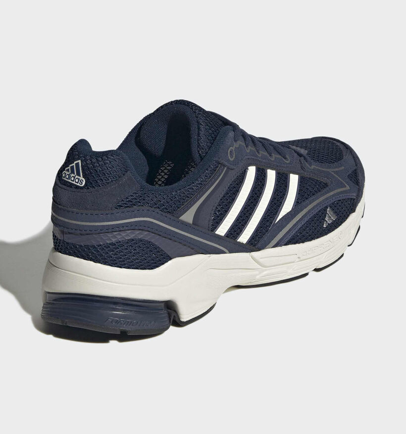adidas Spiritain 2000 Baskets basses en Bleu fonc&eacute; pour hommes (375299) - pour semelles orthop&eacute;diques