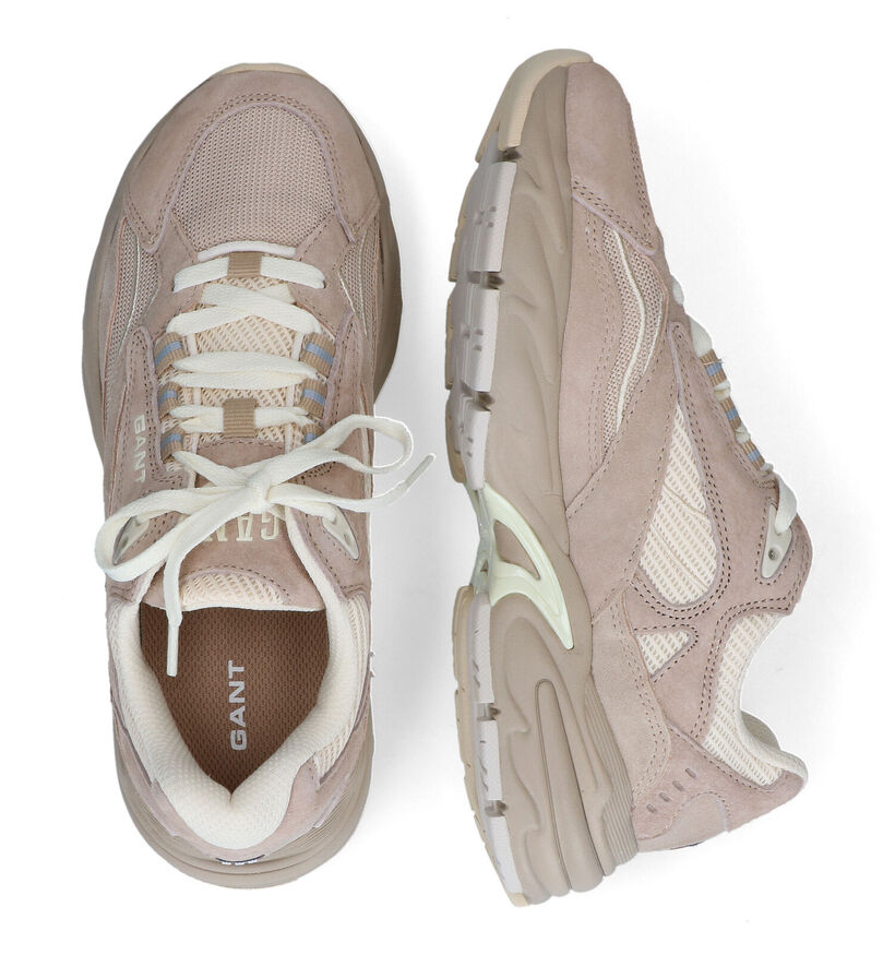 Gant MardII 1A Taupe Sneakers voor dames (312780) - geschikt voor steunzolen