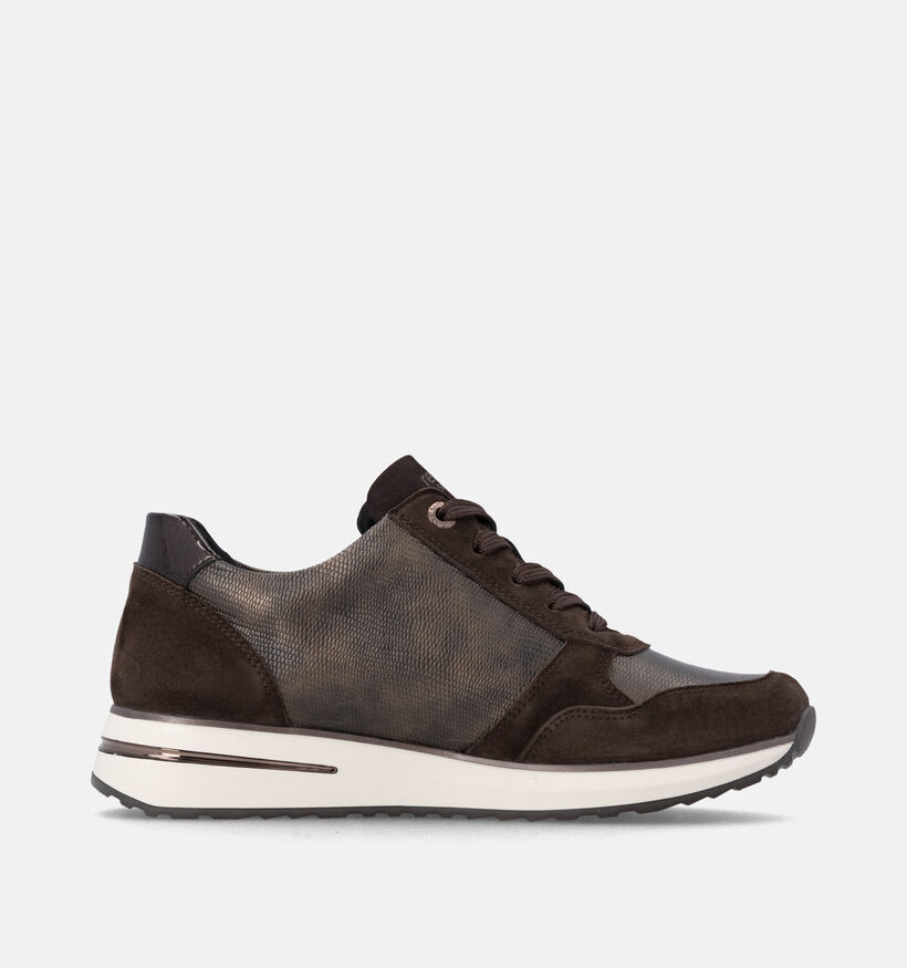 Remonte Bruine Lage Sneakers voor dames (379860) - geschikt voor steunzolen