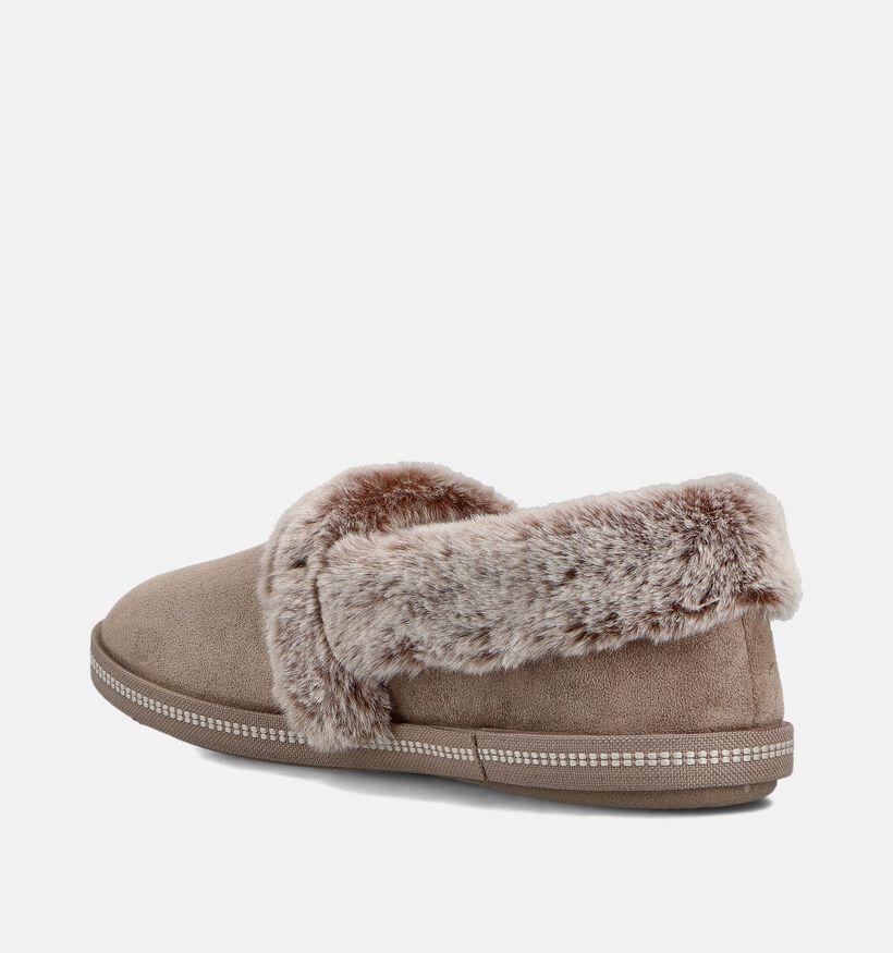 Skechers Cozy Campfire Team Toasty Pantoufles en Taupe pour femmes (362139)